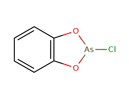 Molecular Structure of 4442-67-5 (1,2-Phenylene dioxochloroarsenate(III))