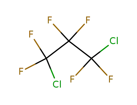 Molecular Structure of 662-01-1 (1,3-DICHLOROHEXAFLUOROPROPANE)