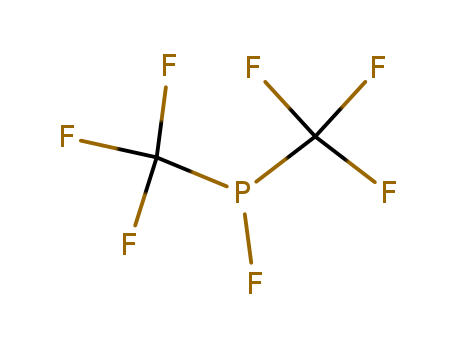 Phosphinous fluoride,bis(trifluoromethyl)- (6CI,7CI,8CI,9CI)