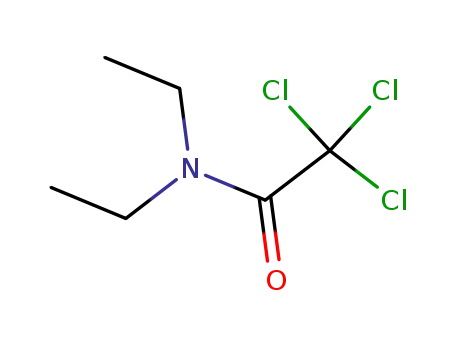Molecular Structure of 2430-00-4 (2,2,2-trichloro-N,N-diethyl-acetamide)