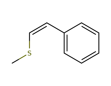 Molecular Structure of 35822-50-5 ([(Z)-2-(methylsulfanyl)ethenyl]benzene)