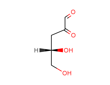 Pentanal,4,5-dihydroxy-2-oxo-, (4S)- cas  6815-38-9