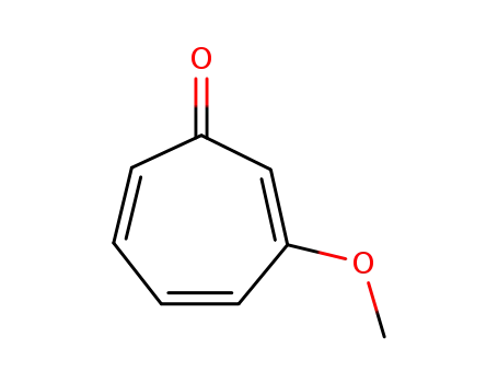 Molecular Structure of 54445-60-2 (2,4,6-Cycloheptatrien-1-one, 3-methoxy-)