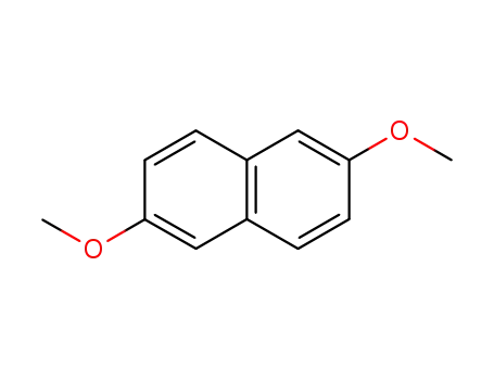 Molecular Structure of 5486-55-5 (2,6-Dimethoxynaphthalene)