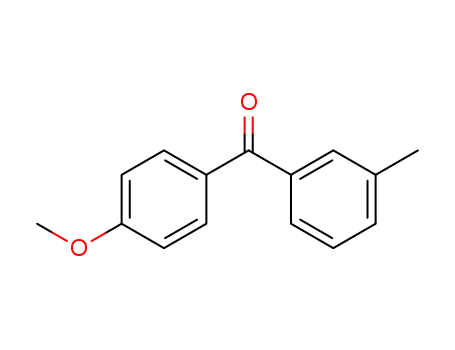 Molecular Structure of 53039-63-7 (4-METHOXY-3'-METHYLBENZOPHENONE)