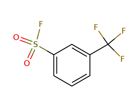 Molecular Structure of 32466-24-3 (Benzenesulfonyl fluoride, 3-(trifluoromethyl)-)