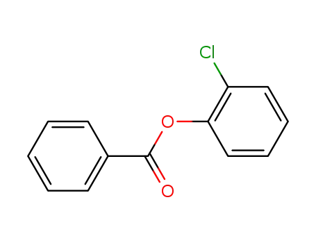 Molecular Structure of 54683-91-9 (2-chlorophenyl benzoate)