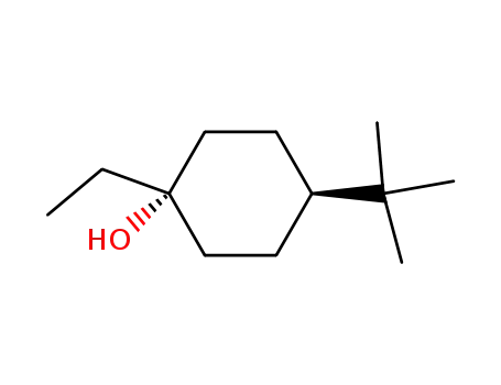 Cyclohexanol, 4-(1,1-dimethylethyl)-1-ethyl-, trans-