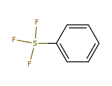 Molecular Structure of 672-36-6 (Phenylsulfurtrifluoride)