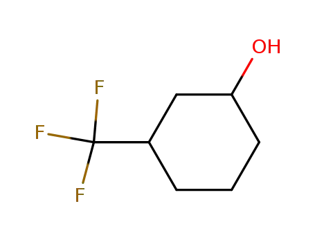 Molecular Structure of 454-63-7 (3-(trifluoromethyl)cyclohexanol)
