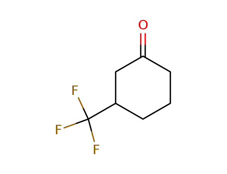 Molecular Structure of 585-36-4 (3-(TRIFLUOROMETHYL)CYCLOHEXANONE)