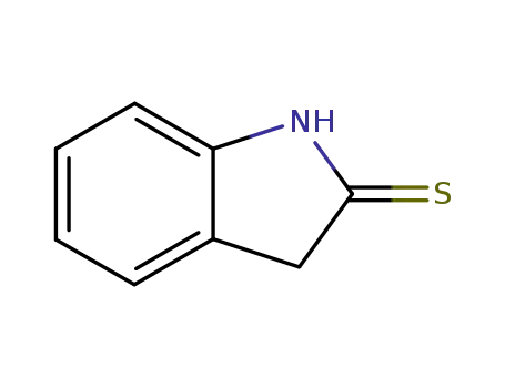 Molecular Structure of 496-30-0 (1,3-DIHYDRO-2H-INDOLE-2-THIONE)