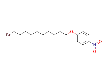 Molecular Structure of 87477-66-5 (1-(10-broModecyloxy)-4-nitrobenzene)
