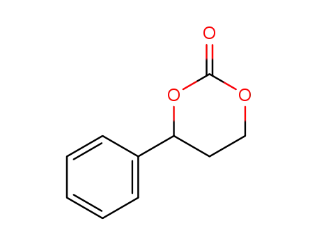 Molecular Structure of 3524-55-8 (1,3-Dioxan-2-one, 4-phenyl-)