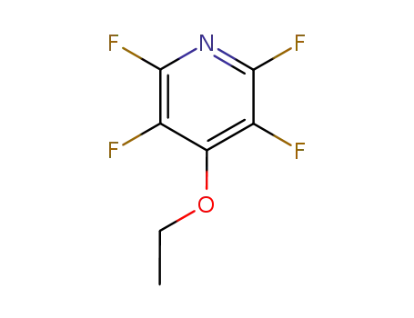 Molecular Structure of 76513-32-1 (Pyridine, 4-ethoxy-2,3,5,6-tetrafluoro- (9CI))