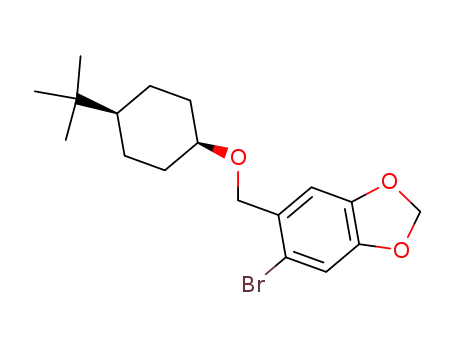1,3-Benzodioxole,
5-bromo-6-[[[4-(1,1-dimethylethyl)cyclohexyl]oxy]methyl]-, cis-