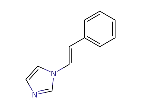 Molecular Structure of 56382-62-8 (1-[(E)-Styryl]-1H-imidazole)