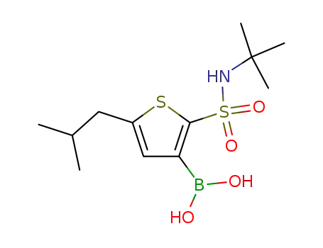 SAGECHEM/5-Isobutyl-2-(N-tert-butylaminosulfonyl)thiophene-3-boronic acid