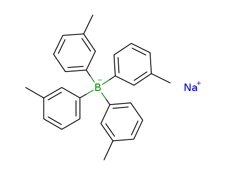 Borate(1-), tetrakis(3-methylphenyl)-,
sodium(1:1)