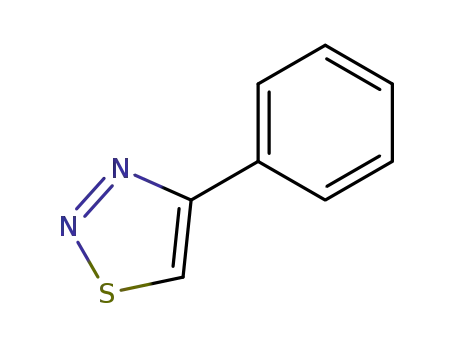 Molecular Structure of 25445-77-6 (4-PHENYL-1,2,3-THIADIAZOLE)
