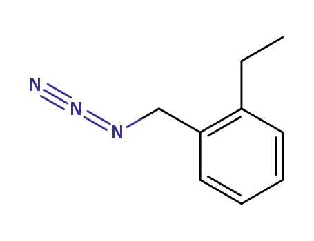 Molecular Structure of 850015-25-7 (Benzene, 1-(azidomethyl)-2-ethyl-)