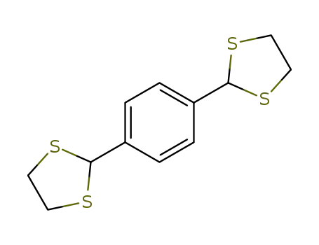 Molecular Structure of 69922-37-8 (1,3-Dithiolane, 2,2'-(1,4-phenylene)bis-)