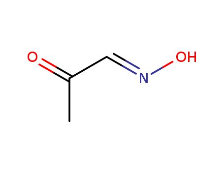 Molecular Structure of 17280-41-0 (Propanal, 2-oxo-, 1-oxime, (1E)-)