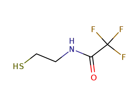 Molecular Structure of 1869-45-0 (Acetamide, 2,2,2-trifluoro-N-(2-mercaptoethyl)-)