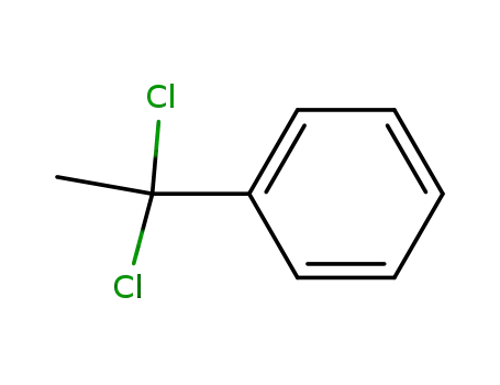 Molecular Structure of 3141-41-1 (α-Methylbenzylidene dichloride)