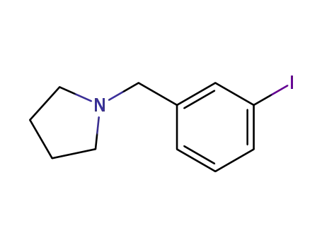 1-(3-iodobenzyl)pyrrolidine