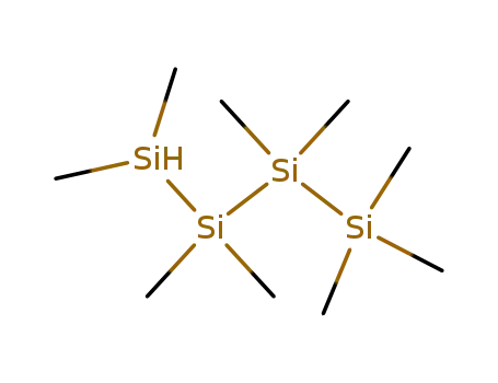 Molecular Structure of 56240-58-5 (Tetrasilane, 1,1,1,2,2,3,3,4,4-nonamethyl-)