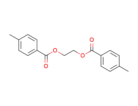 Molecular Structure of 4991-12-2 (Benzoic acid, 4-methyl-, 1,2-ethanediyl ester)