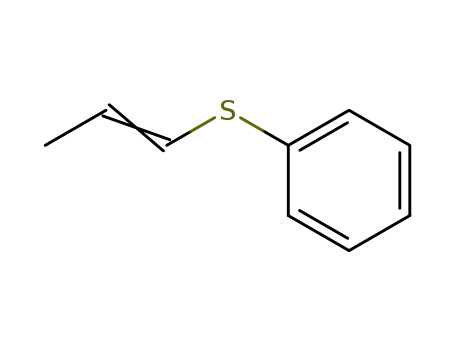 Benzene,(1-propen-1-ylthio)-