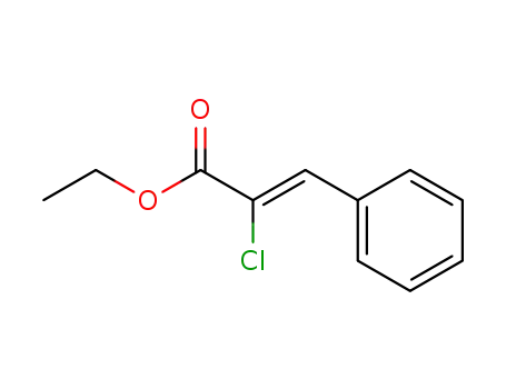 2-Propenoic acid, 2-chloro-3-phenyl-, ethyl ester, (Z)-