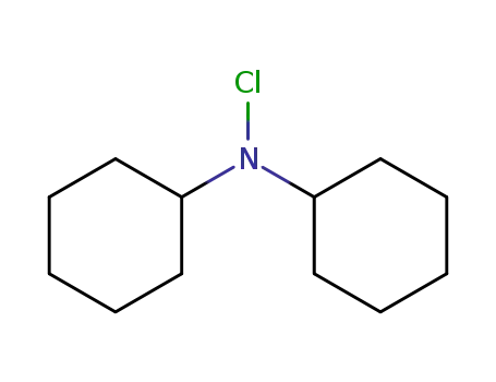 Molecular Structure of 22824-16-4 (Cyclohexanamine, N-chloro-N-cyclohexyl-)