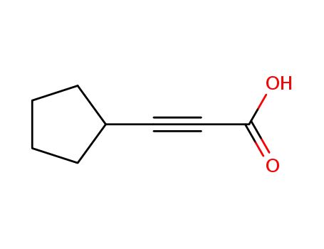 3-Cyclopentylprop-2-ynoic acid