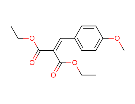 diethyl (p-(p-methoxybenzylidene)--methoxybenzylidene)malonate cas no.6768-23-6 0.98