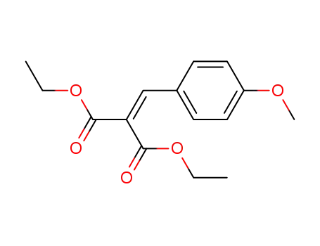 Molecular Structure of 6768-23-6 (Diethyl 4-methoxybenzalmalonate)