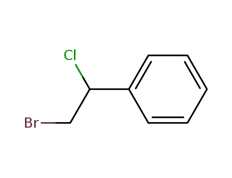 Molecular Structure of 6622-78-2 ((2-bromo-1-chloro-ethyl)benzene)