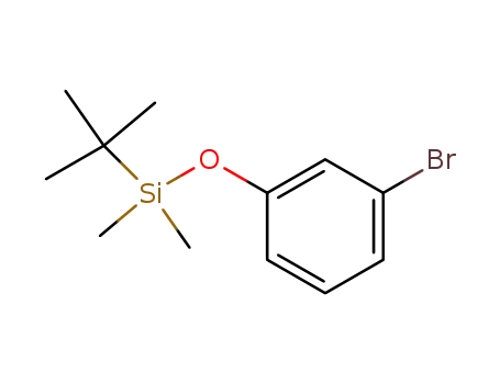 Molecular Structure of 65423-56-5 (1-BROMO-3-(TERT-BUTYLDIMETHYLSILOXY)BENZENE)