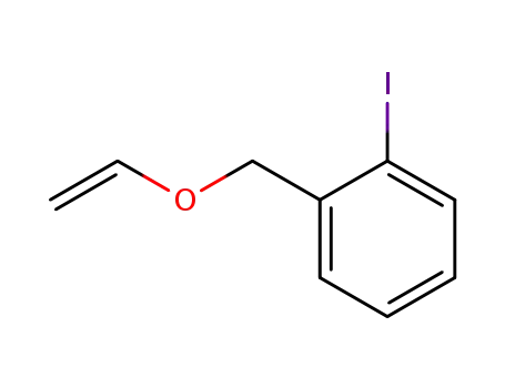 Molecular Structure of 57056-91-4 (Benzene, 1-[(ethenyloxy)methyl]-2-iodo-)