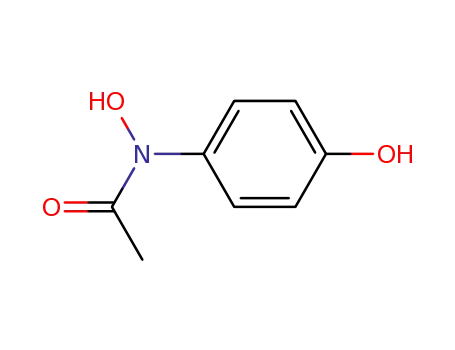 Molecular Structure of 63975-21-3 (N-hydroxyacetaminophen)