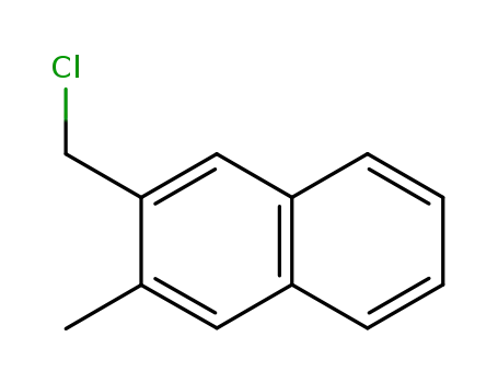 Naphthalene, 2-(chloromethyl)-3-methyl- (9CI)