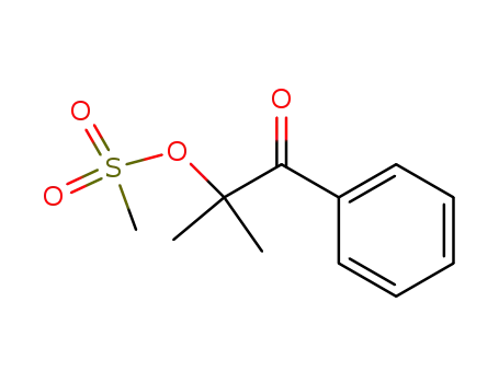 2-Methyl-1-oxo-1-phenylpropan-2-yl methanesulfonate