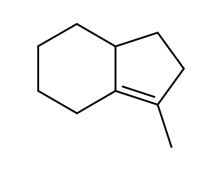 Molecular Structure of 89154-85-8 (1H-Indene, 2,4,5,6,7,7a-hexahydro-3-methyl-)