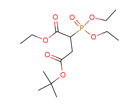 Molecular Structure of 77924-28-8 (1-ETHYL-4-T-BUTYL-2-DIETHYLPHOSPHONOSUCCINATE)