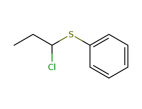 Benzene, [(1-chloropropyl)thio]-