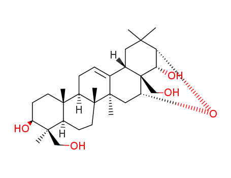 Molecular Structure of 17806-68-7 (Aescigenin)