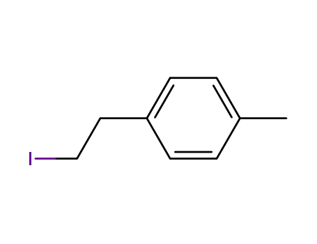 Molecular Structure of 120391-67-5 (Benzene, 1-(2-iodoethyl)-4-methyl-)