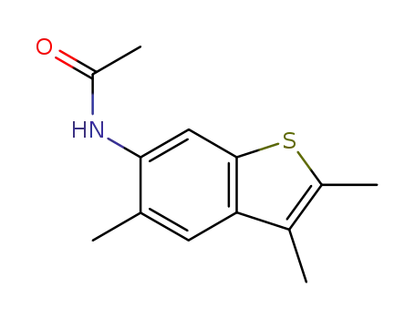 Acetamide, N-(2,3,5-trimethylbenzo[b]thien-6-yl)-